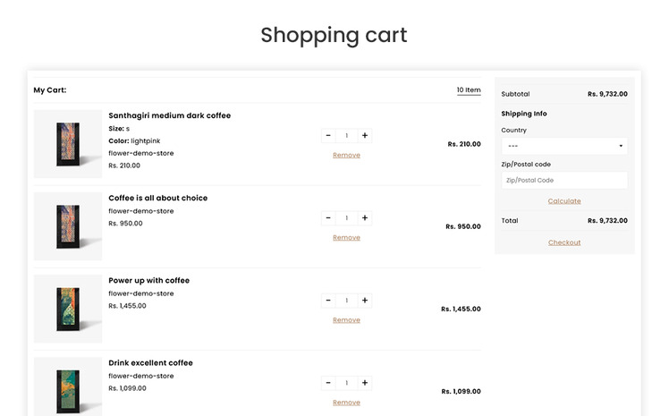 Cofine The Coffee Tea Responsive Shopify Theme #252068