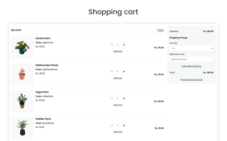 Planto Plant Tree Responsive Ecommerce Shopify Theme #296502