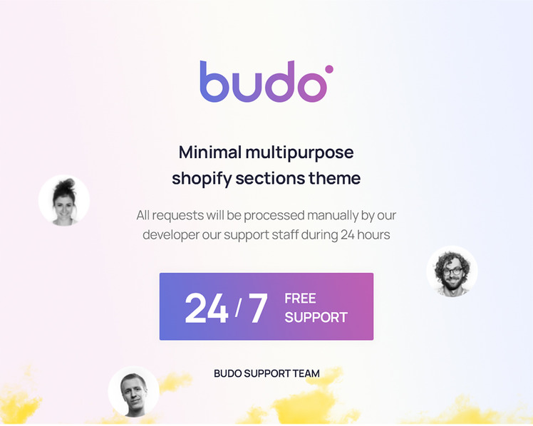 Budo Best Multipurpose Single Product Ecommerce Shopify Theme #297220