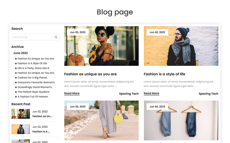 Modern The Fashion Clothing Premium Shopify Theme #258990