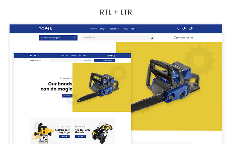 Mono The Tools Accessories Premium Shopify Theme #321857