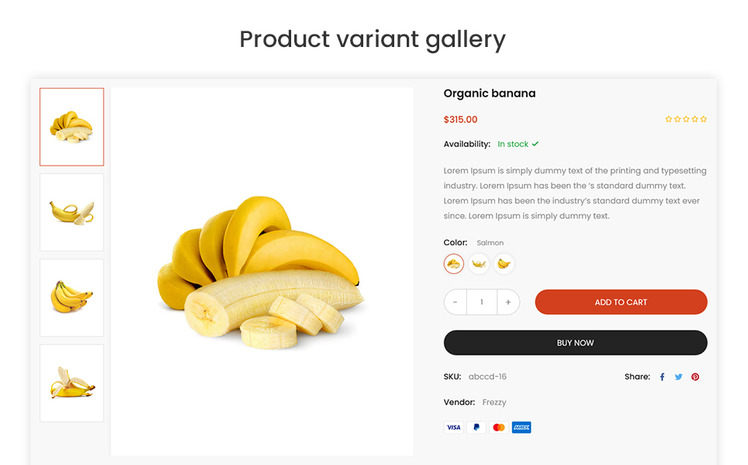 Freozy The Vegetables Organic Food Supermarket Shopify Theme #278434
