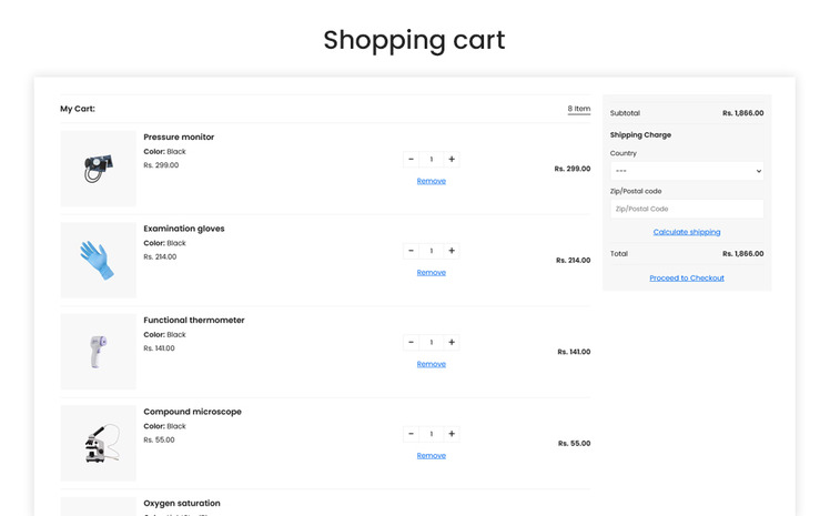 Medico Medical Equipment Shopify Theme #313518
