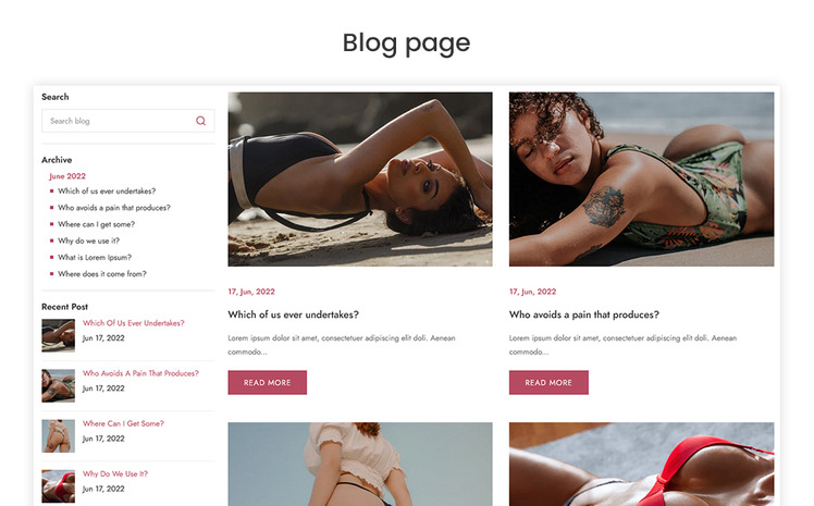 Motch The Lingerie Bikini Premium Shopify Theme #253790