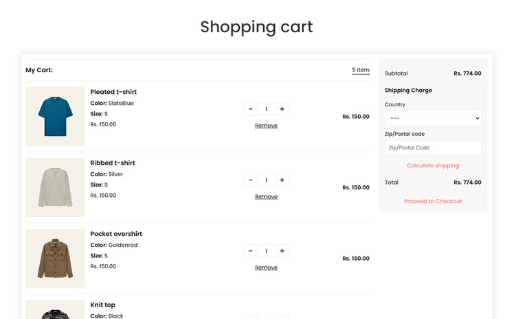 Modern The Fashion Clothing Premium Shopify Theme #258990