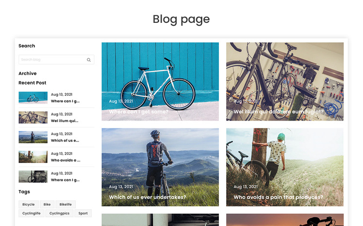 Ride The Bicycle Bike Shop Premium Shopify Theme #248027
