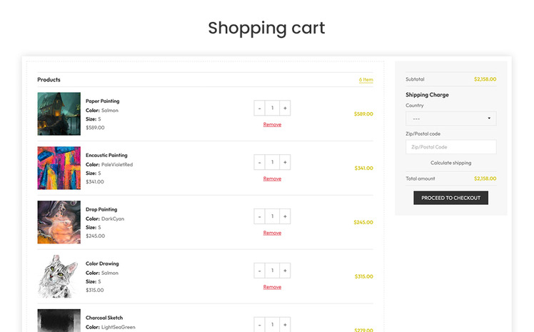 Shoppo The Painting Artist Premium Shopify Theme #268248