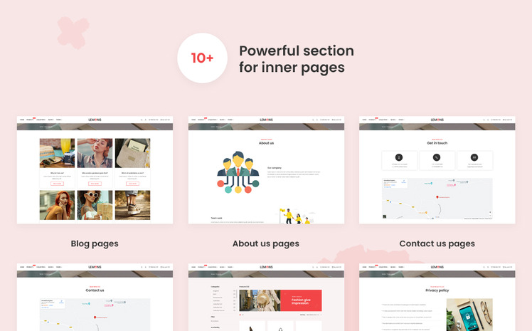 Lemons The Lifestyle Fashion Responsive Shopify Theme #353819
