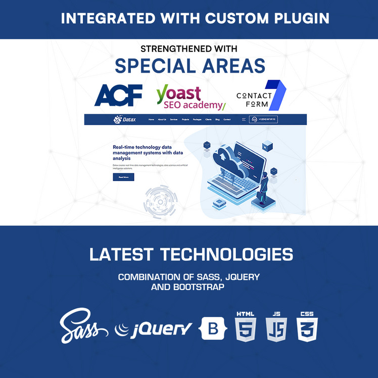 Datax - Data Science & Machine Learning WordPress Theme #248257