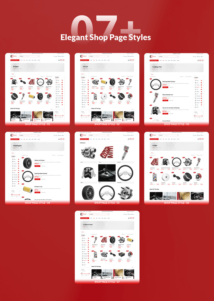 Autoweek Auto Parts Shopify Theme #404587-8
