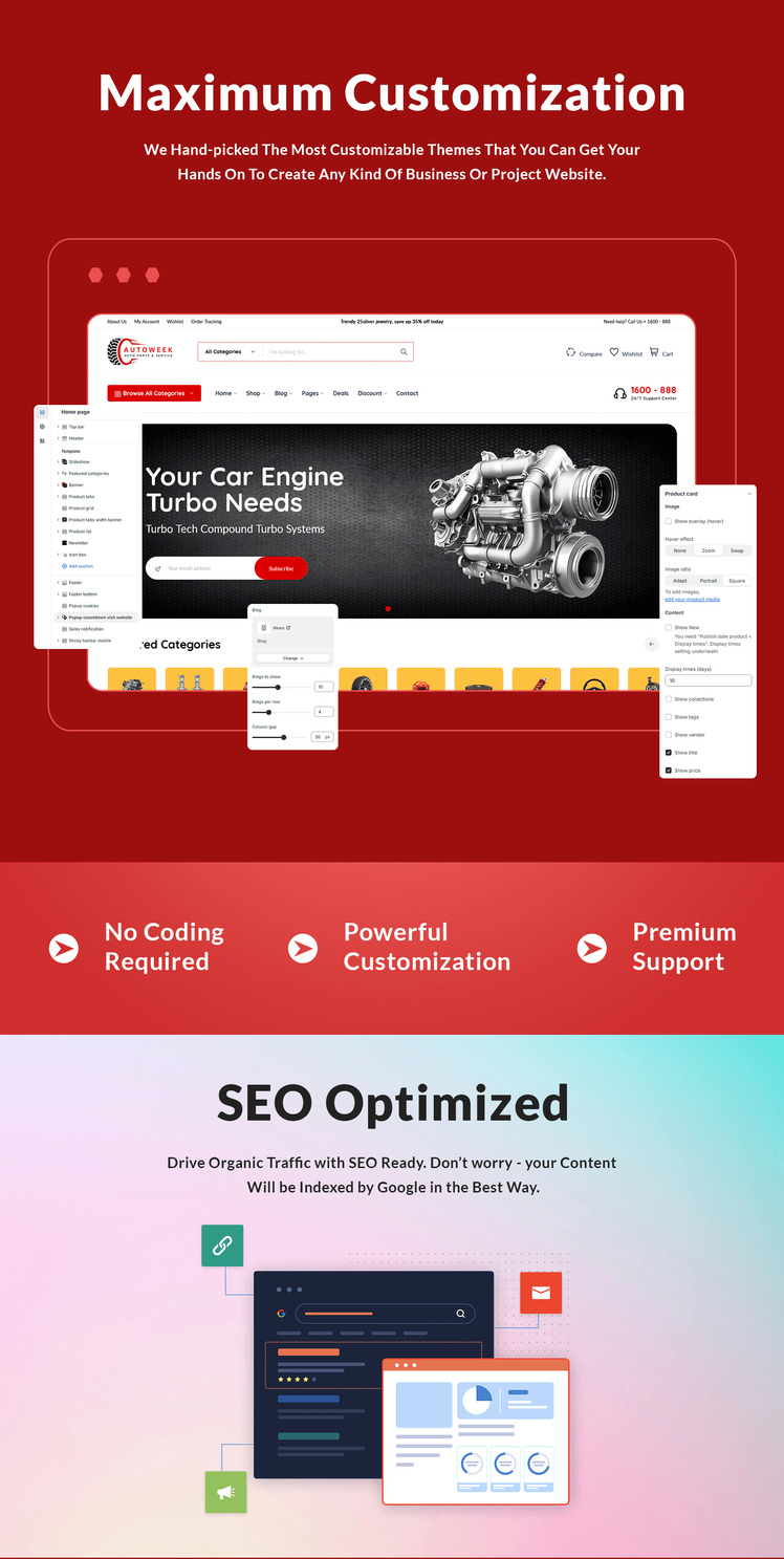 Autoweek Auto Parts Shopify Theme #404587-3