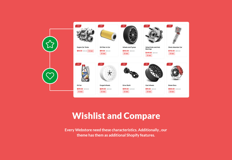 Autoweek Auto Parts Shopify Theme #404587-11