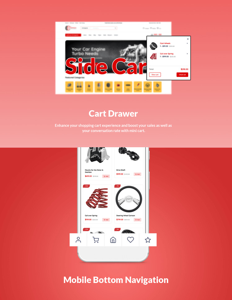 Autoweek Auto Parts Shopify Theme #404587-9