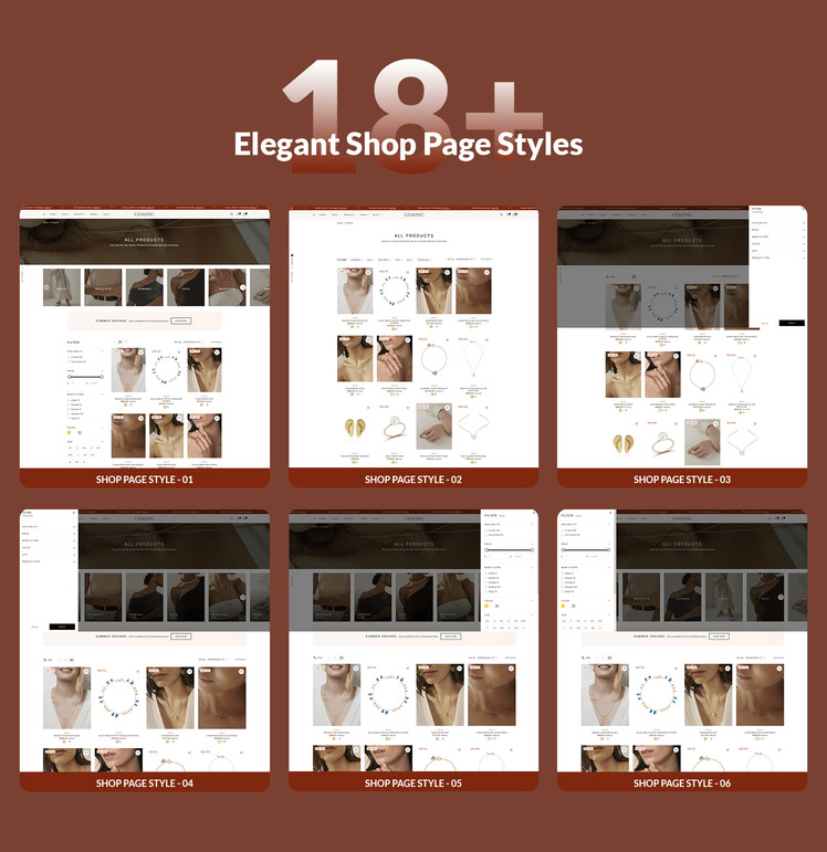 Gemling Jewelry Store Shopify Theme #413228-6