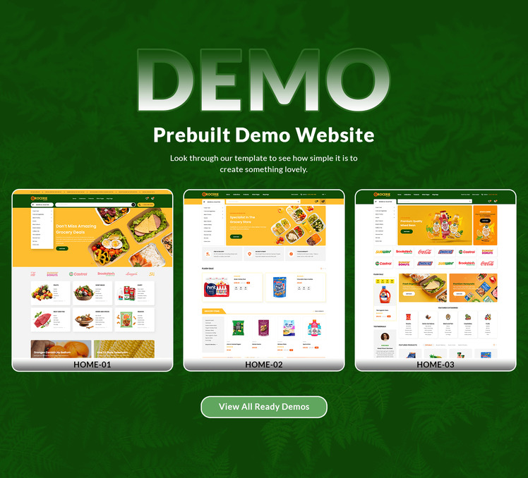 Grocerie Mart Fresh Food Grocery Store Shopify Theme #433093-2