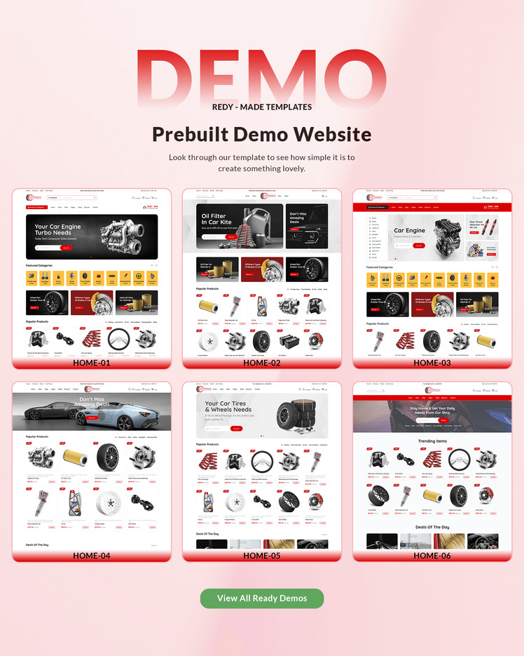 Autoweek Auto Parts Shopify Theme #404587-2