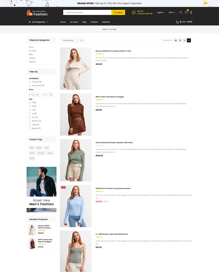 Fashion Fashion and Beauty Multipurpose Shopify Store #236679