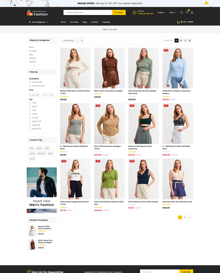 Fashion Fashion and Beauty Multipurpose Shopify Store #236679