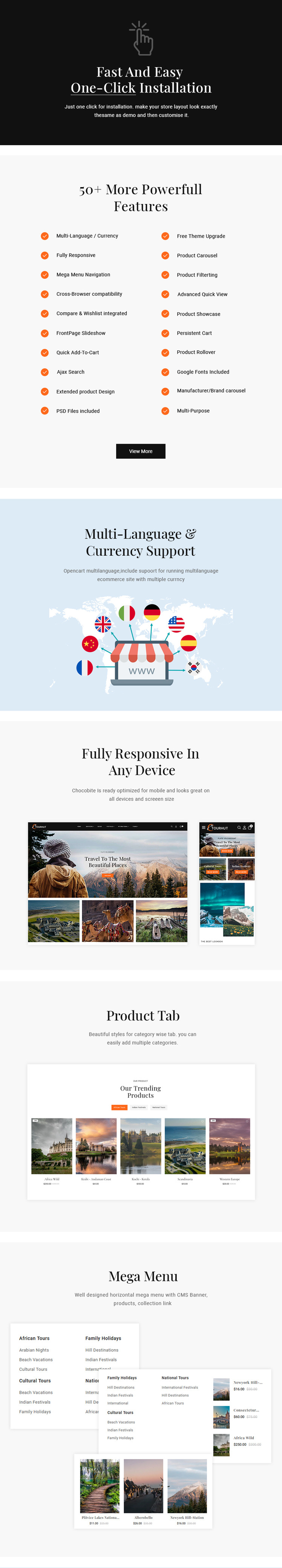 Tourhut Travel Tours and Tourism Agency Shopify Responsive Theme #246497-1