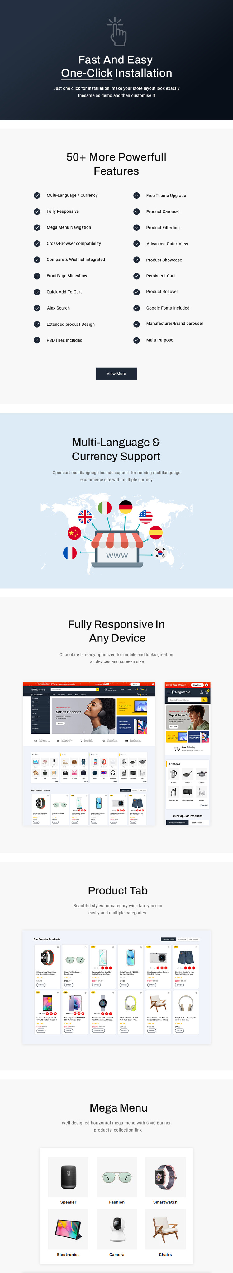 Megastore Mega Electronics and Computers Multipurpose Shopify Responsive Theme #268249-1