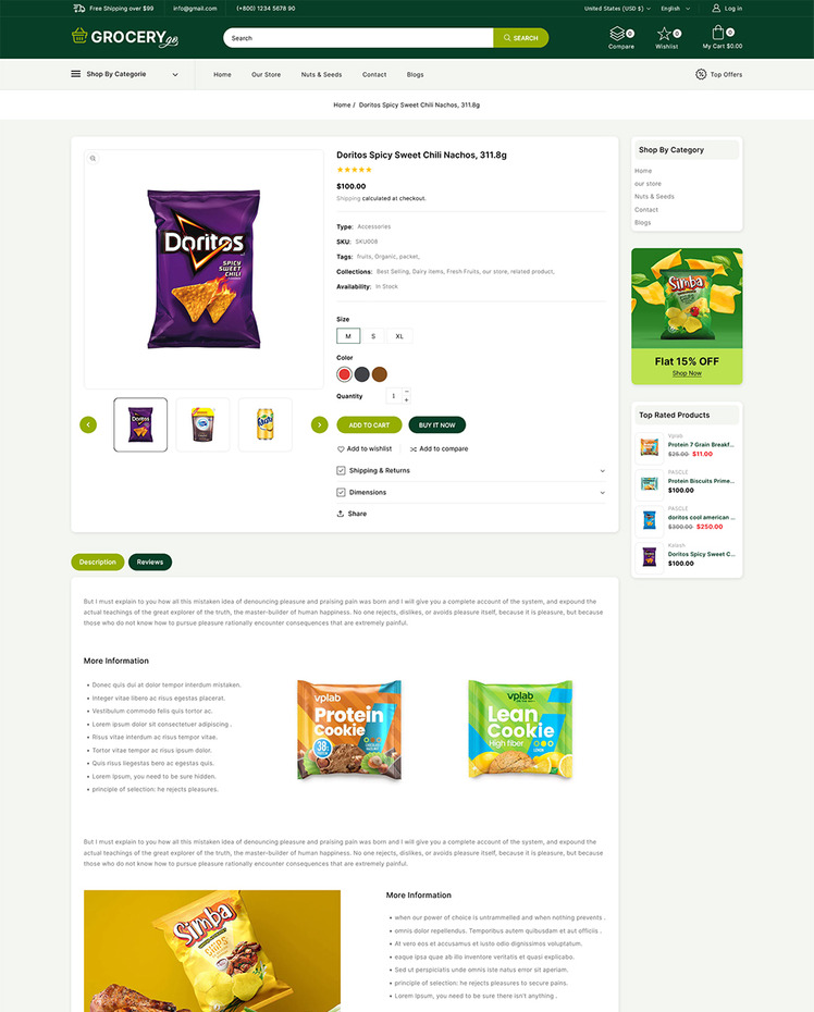 Grocerygo Grocery and Food Multipurpose Responsive Shopify Store #298671