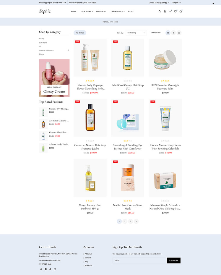 Sophie The Best of High Converting Shopify Responsive Theme #310865