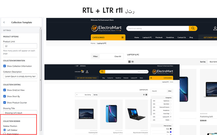 Electromart The Electronics Gadgets Premium Shopify Theme #179401