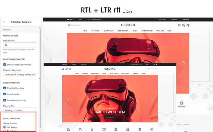 Electro The Electronics Gadgets Premium Shopify Theme #202469