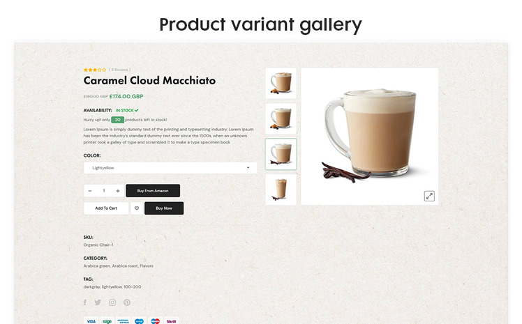 Coffee The Coffee Food Premium Shopify Theme #227800
