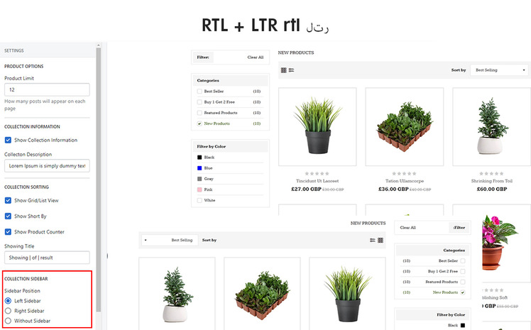 Plantza The Plant Organic Foods Premium Shopify Theme #181831