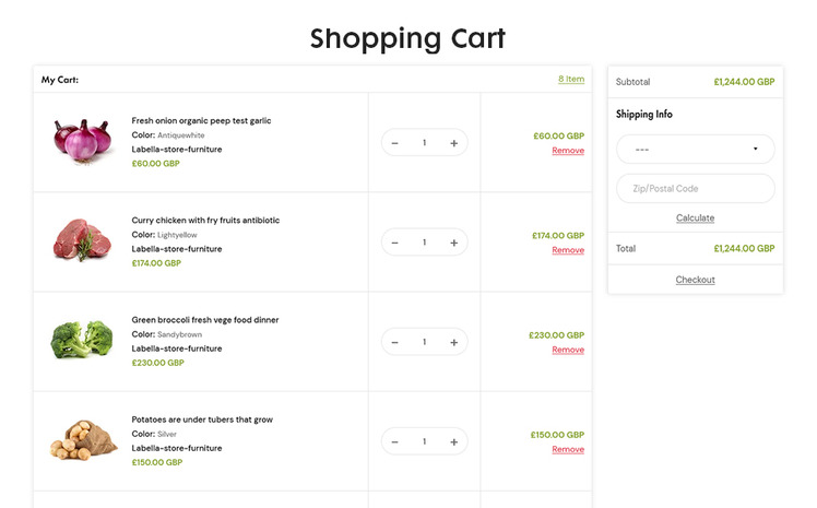 Organic The Vegetables Organic Food and Supermarket Shopify Theme #209465