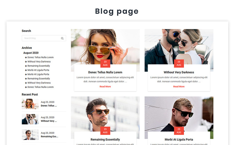 Eyecatch The Sunglass Fashion Premium Shopify Theme #178047