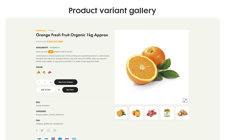 Organic The Vegetables Organic Food and Supermarket Shopify Theme #209465