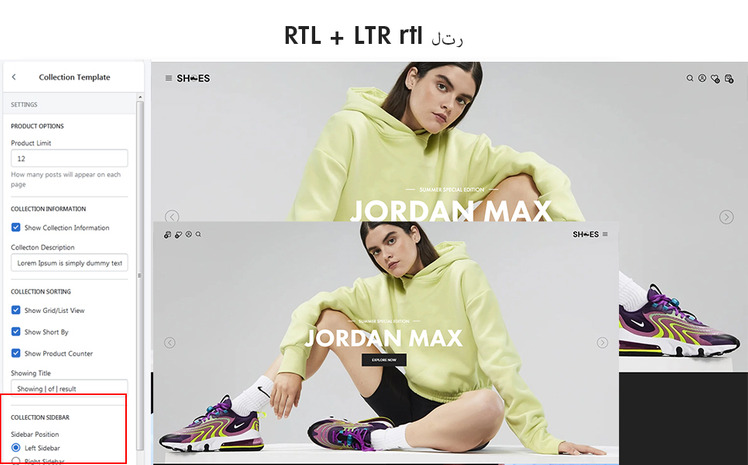 Shoes The Shoes Sport Accessories Premium Shopify Theme #223691