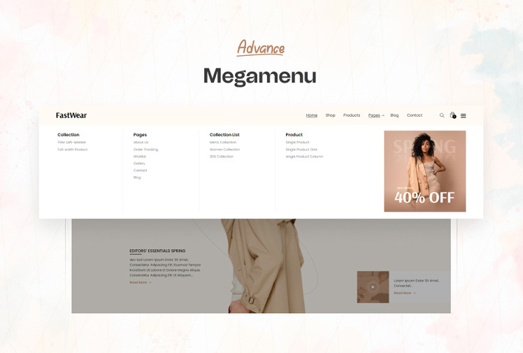 Fast Wear Fashion Store Minimal Bootstrap Shopify Theme #371877-14
