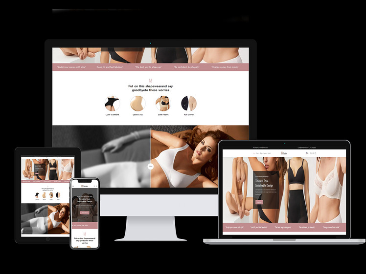 Cincher Shapewear and Clothing Shopify Theme #421599