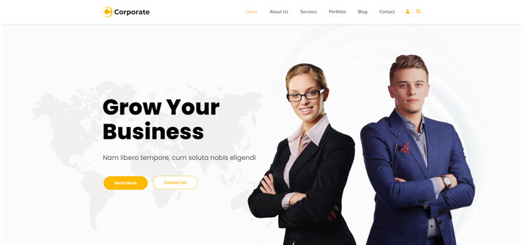 Corporate - Business Consulting WordPress Theme #244083