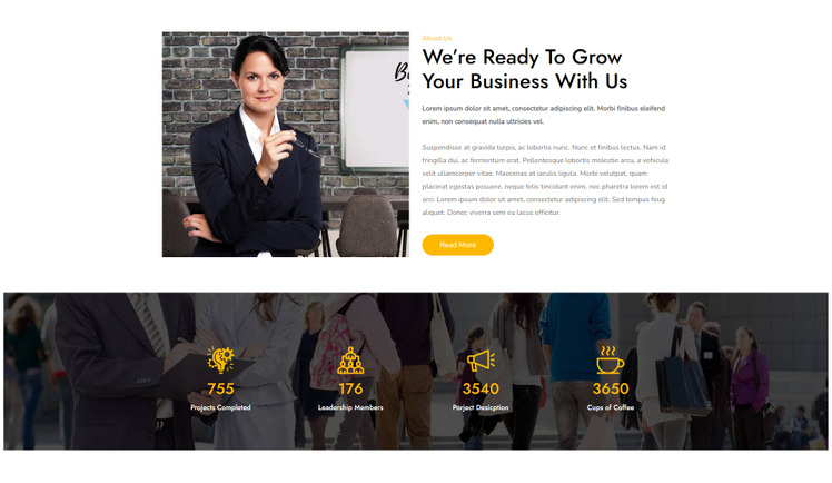 Corporate - Business Consulting WordPress Theme #244083