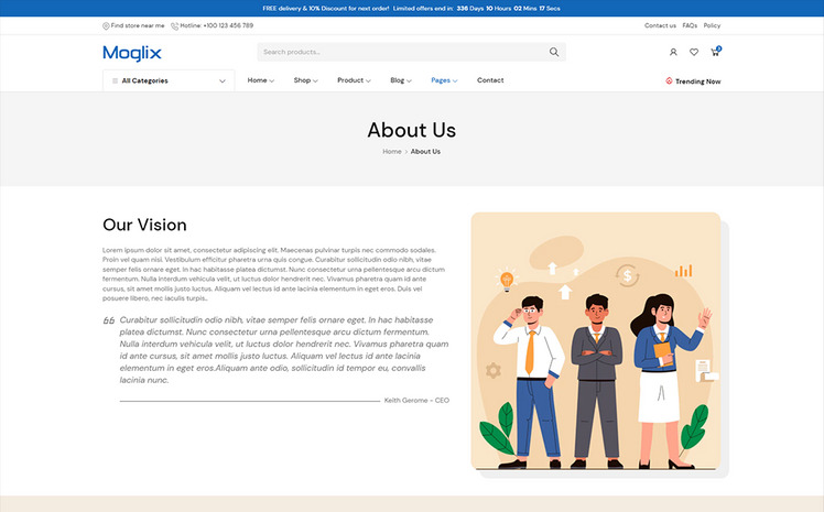 Moglix Gadgets Electronics eCommerce Shopify Theme #437834