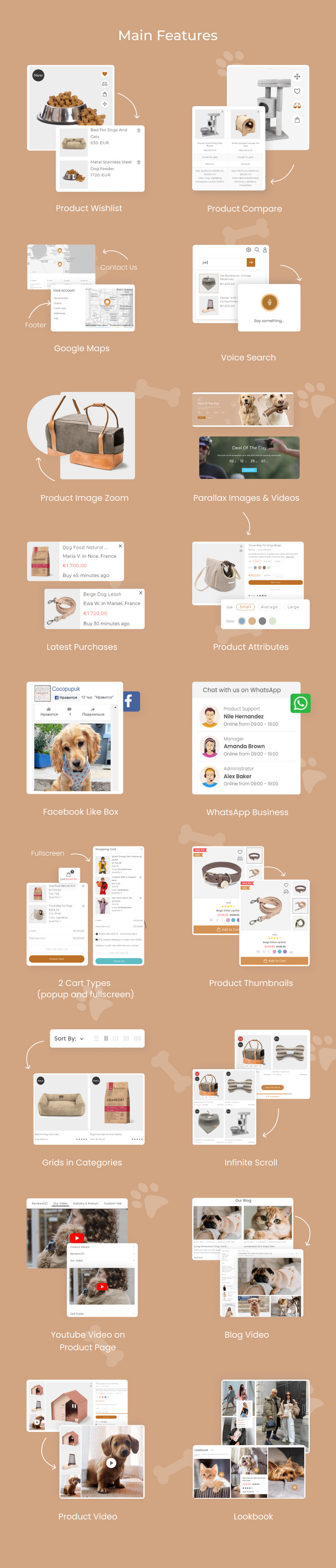 Happy Pets Animals Store Responsive Multipurpose Shopify Theme #267889-1