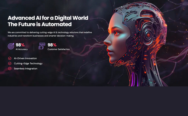 Aitect - Artificial Intelligence & Technology Wordpress Theme #519399