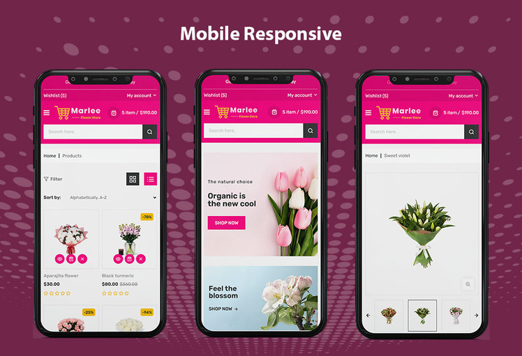 Marlee Flower Shopify Theme #326140