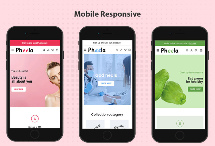 Pheela Multipurpose Shopify Theme #270456
