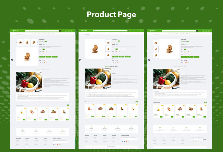 Vegme Organic Grocery shopify Theme #322664