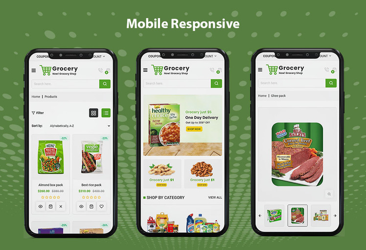 Grocery Bakery Shopify Theme #331817