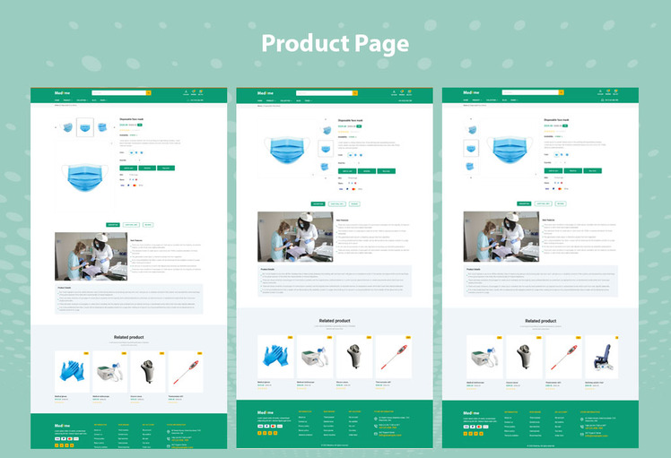 Medime Medical Shopify Theme #296209