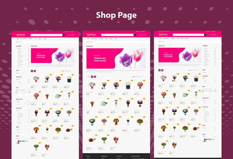 Marlee Flower Shopify Theme #326140