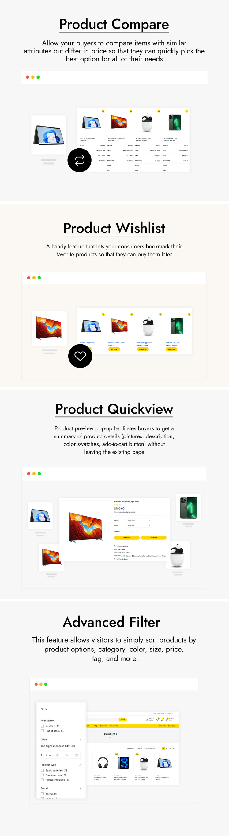 Techhike Multipurpose Electronics Store Shopify Theme #299882-2
