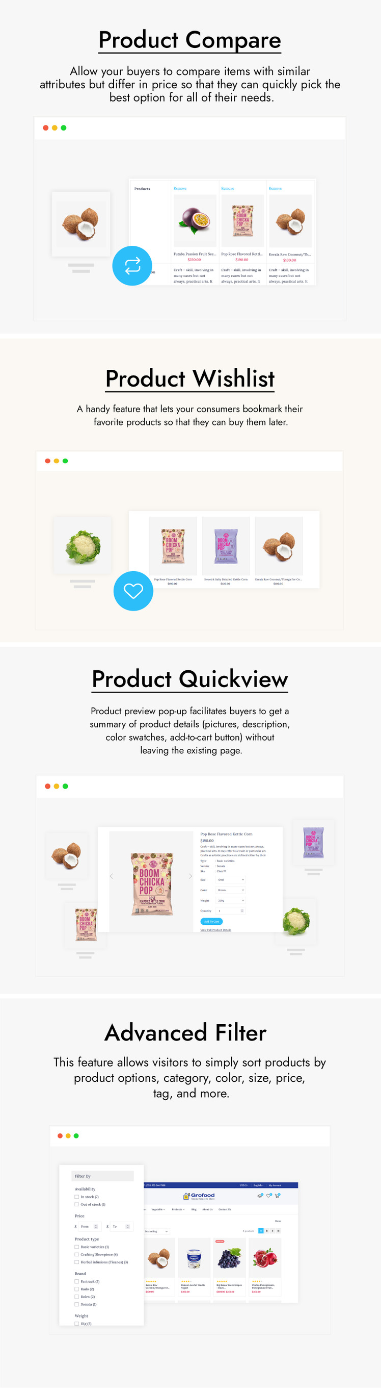 GroFood Organic and Grocery Store Shopify Theme #304565-2