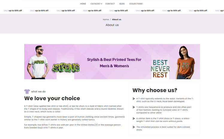 Tstarz T shirt Multipurpose Fashion Shopify Theme #320326